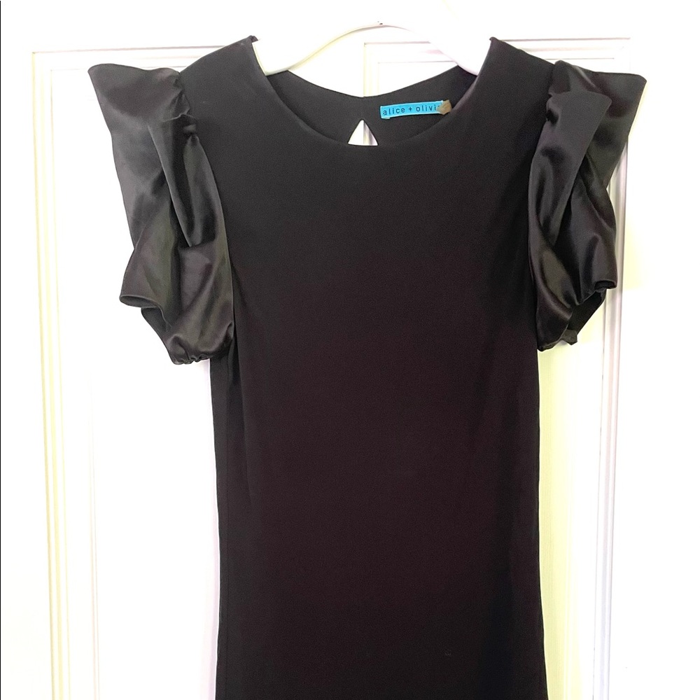 Alice and Olivia Black Dress